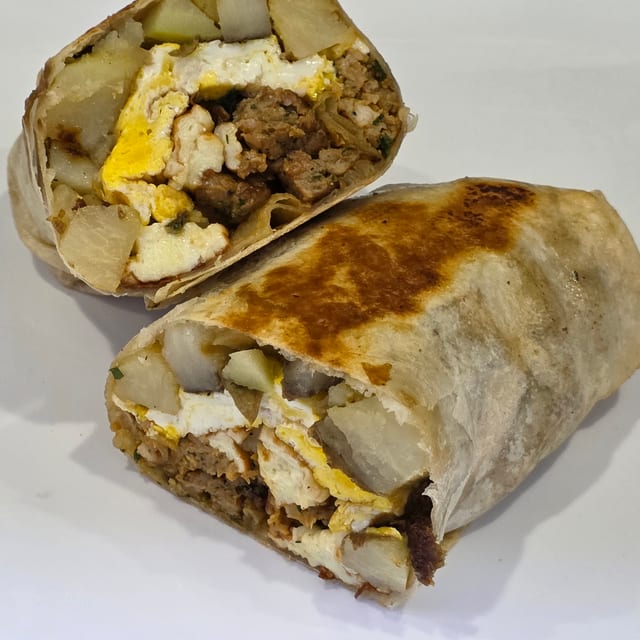 Halloumi Wrap.