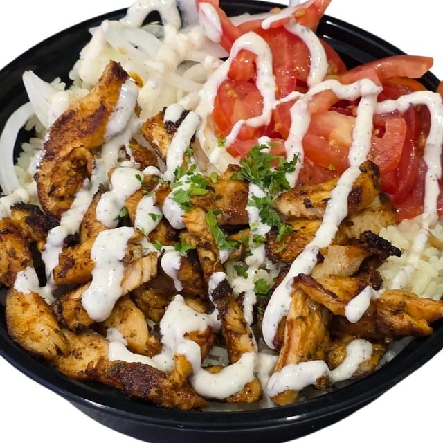 Chicken Souvlaki Bowl.