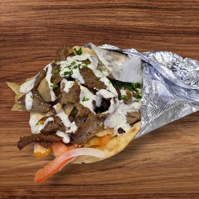 Gyros Sandwich.