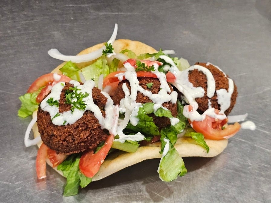 Falafel Sandwich.