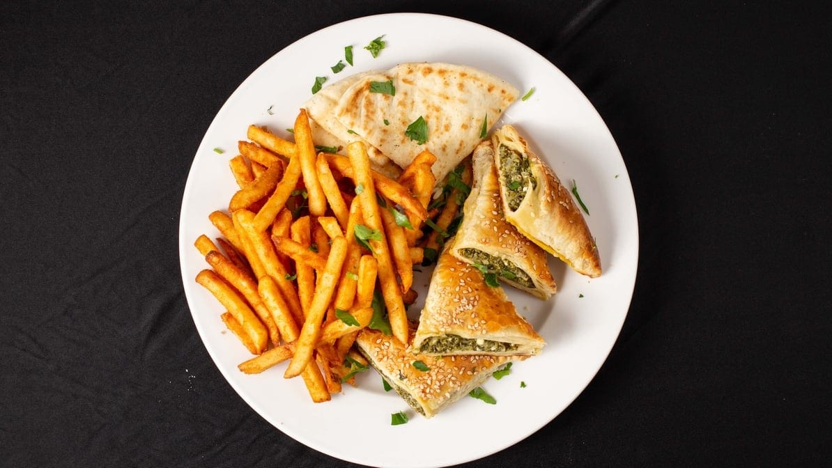Spanakopita Plate.