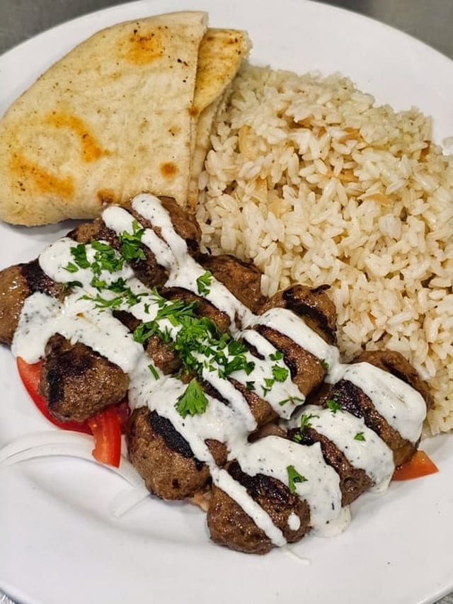Beef Lula Plate.