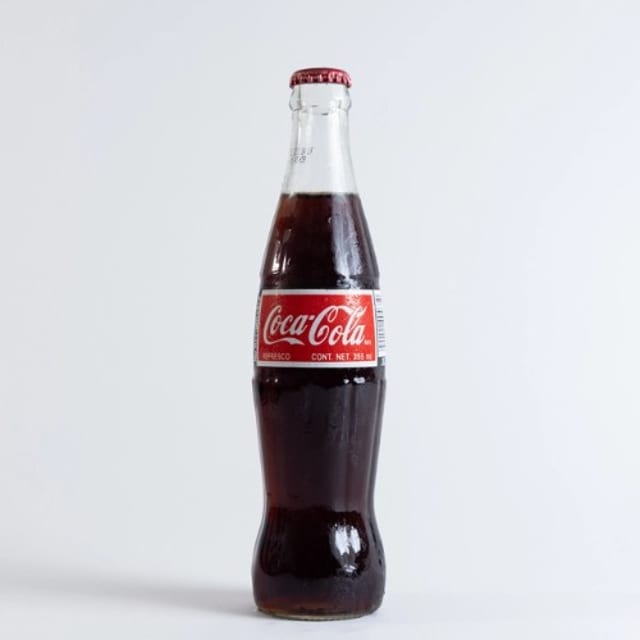 Bottled Mexican Coke.