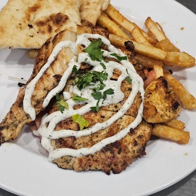 Grilled Chicken Breast Plate.