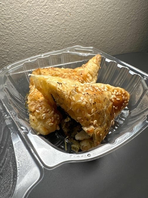 1 Spanakopita.