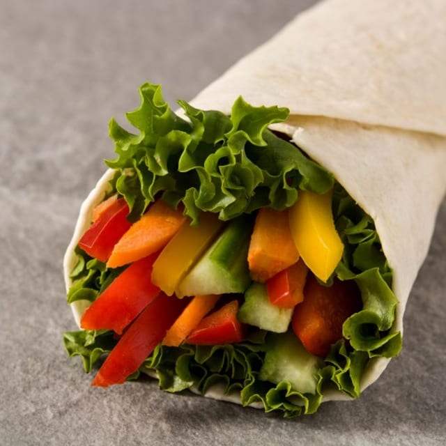 Veggie Pita Sandwich Combo.
