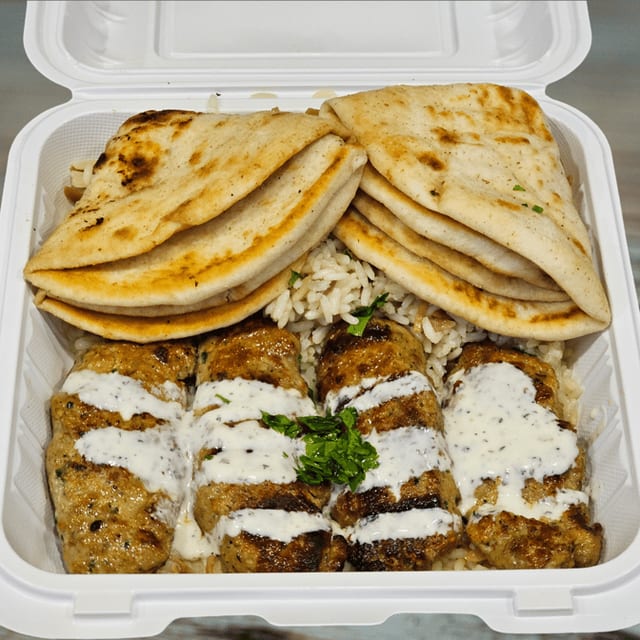 Chicken Lula Plate.