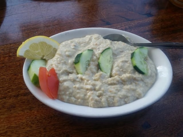 Eggplant Dip.