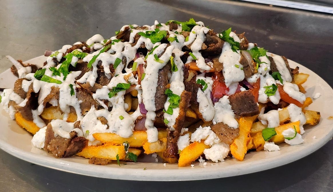 Tony Gyro Fries.
